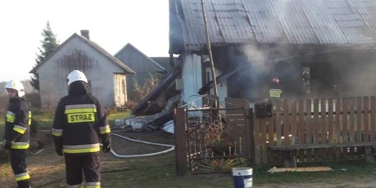 Sąsiedzi usłyszeli huk