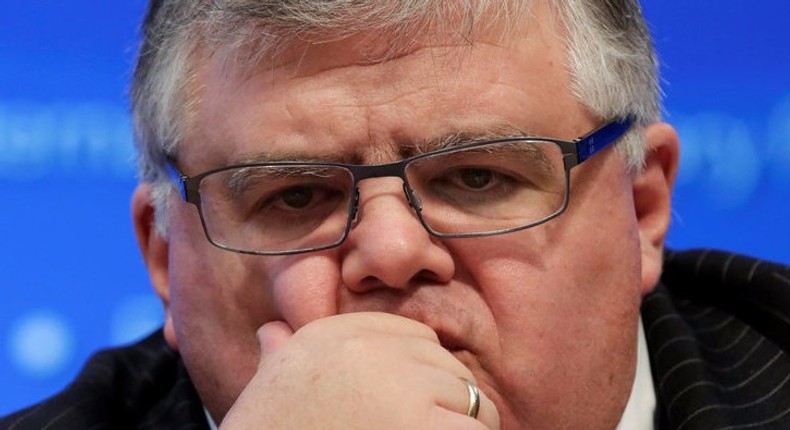 Agustin Carstens, Governor of the Bank of Mexico.