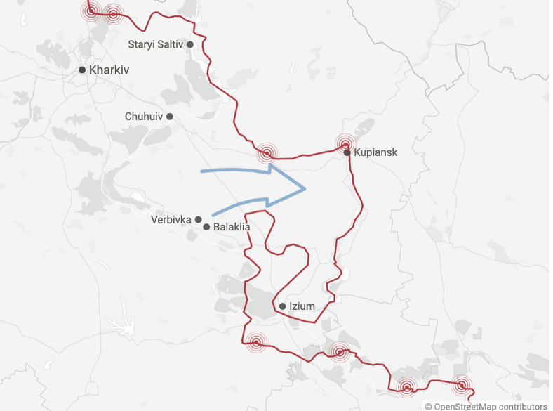 Kontrofensywa ukraińska pod Charkowem