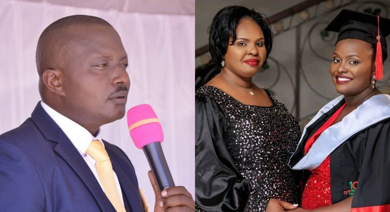 Pastor Aloysius Bugingo, Teddy Naluswa and Doreen Gift