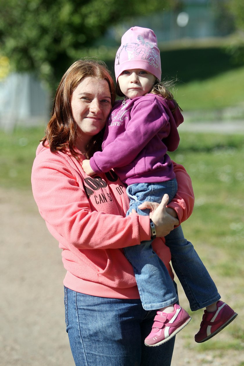 Monika Soter (31 l.) z córką Paulinką (4 l.)