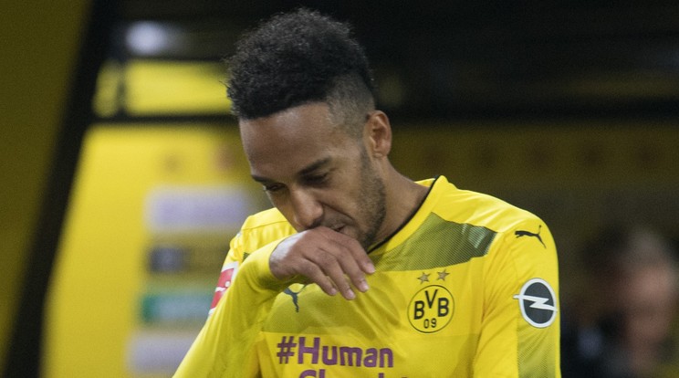 Aubameyang a Dortmund legeredményesebb játékosa, de ez nem jelenti azt, hogy érinthetetlen lenne /Fotó: AFP