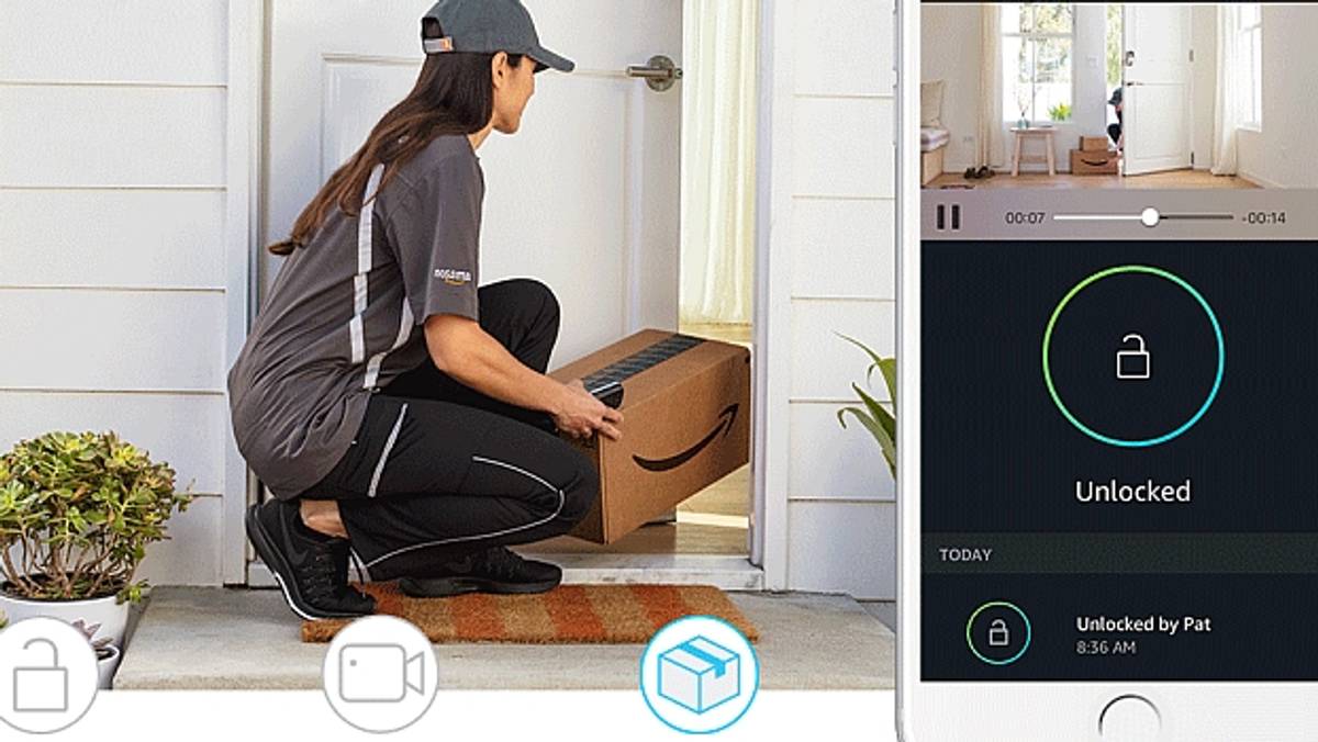 Oto Amazon Key nowa usługa Amazonu, która wpuści kuriera do naszego domu