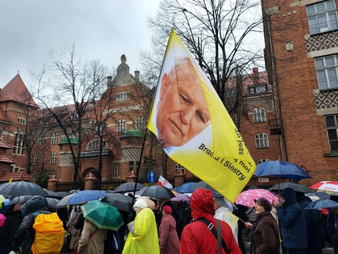 Biały Marsz Papieski w Krakowie