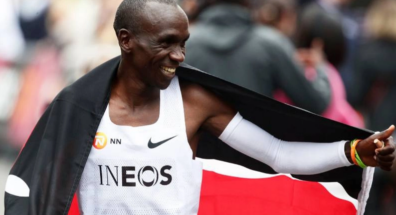 Uhuru, Raila and DP Ruto react to Eliud Kipchoge’s spectacular performance at the INEOS challenge [