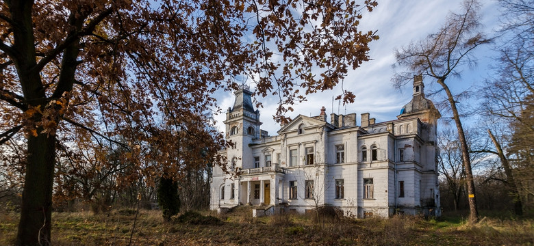Opuszczony Pałac Kępalskich w Woli Boglewskiej