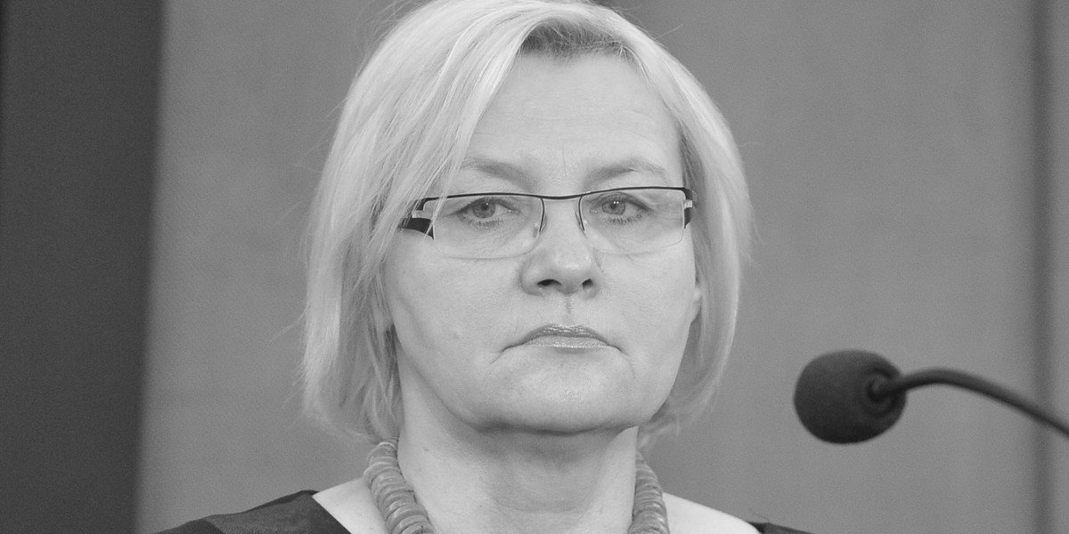 Nie żyje posłanka PO Krystyna Poślednia