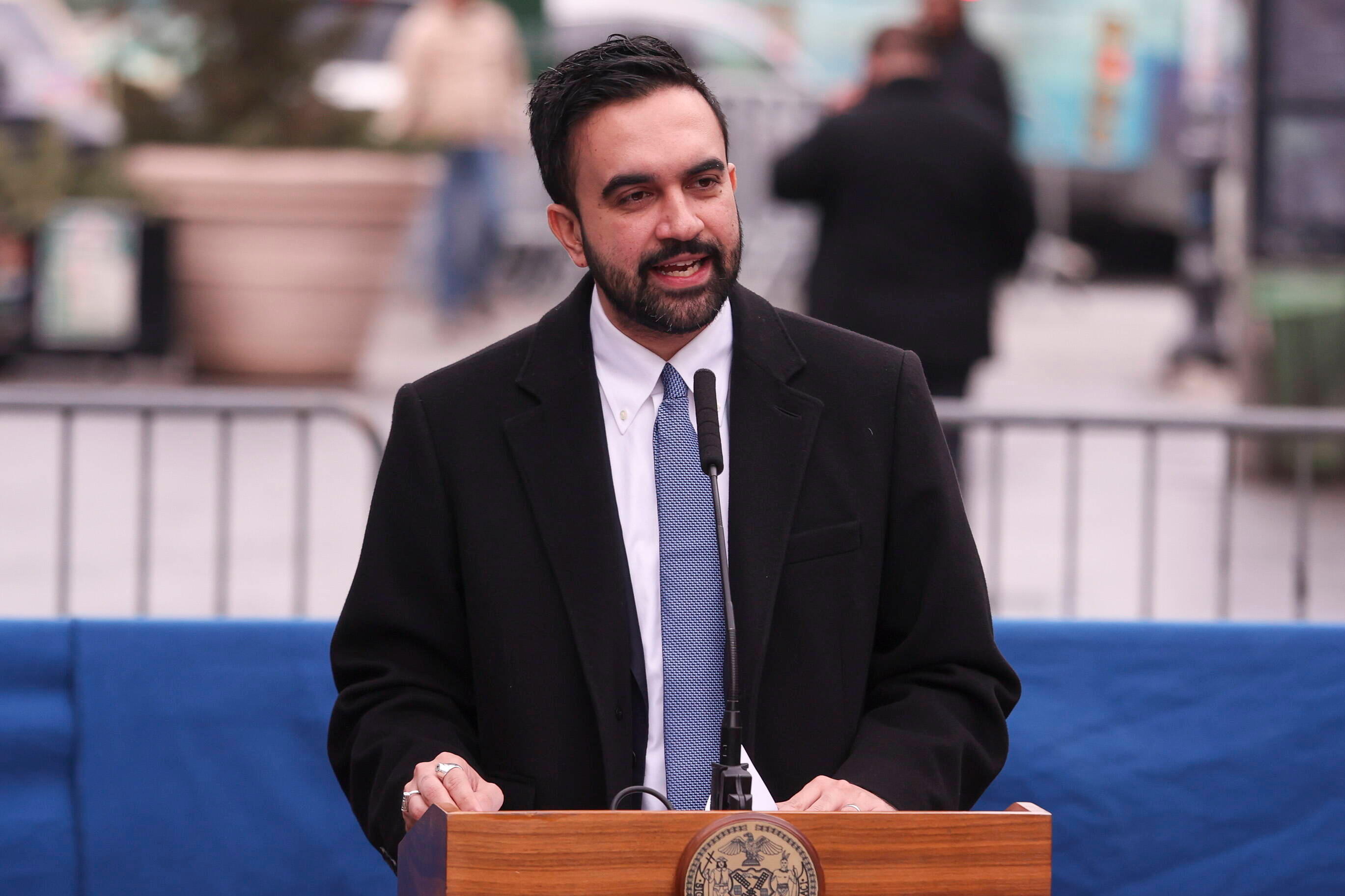 Burmistrz NYC przeciwko Trumpowi: "Obronimy miasto przed groźbami"