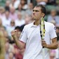 Jerzy Janowicz Wimbledon 2013 cieszy się