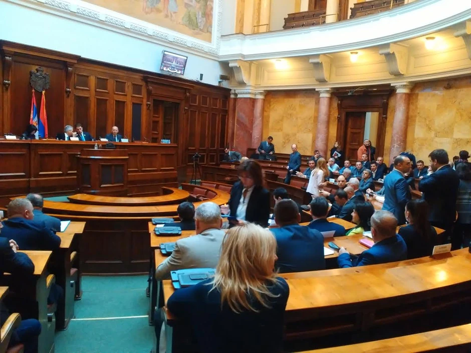 Pred početak današnje sednice Odbora za KiM