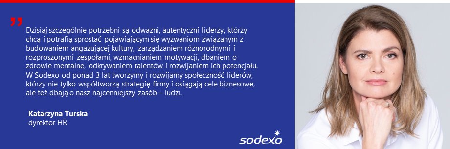 Katarzyna Turska, dyrektor HR w Sodexo Benefits and Rewards Services Polska.