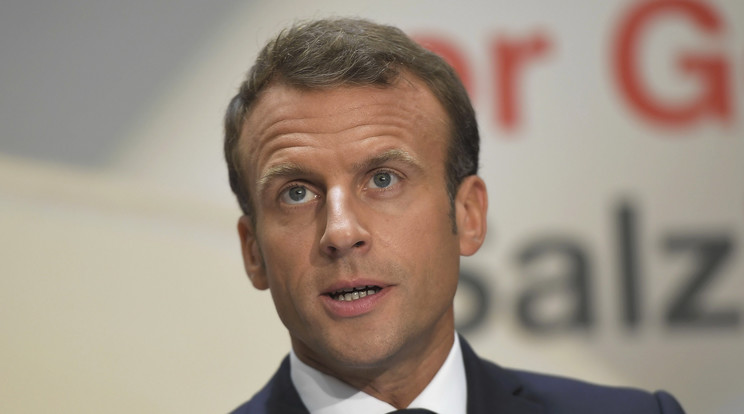 Emmanuel Macron egyre gyengül /Fotó: MTI/EPA - Christian Bruna