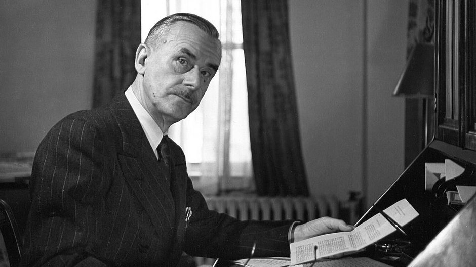 Thomas Mann w 1943 r. w Nowym Jorku