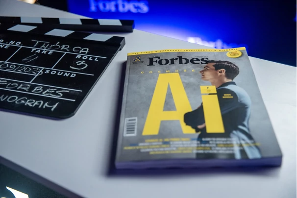 Numer magazynu "Forbes" poświęcony Sztucznej Inteligencji
