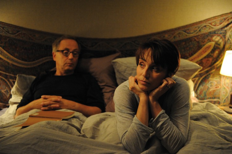 Fabrice Luchini i Kristin Scott Thomas w filmie 'U niej w domu'