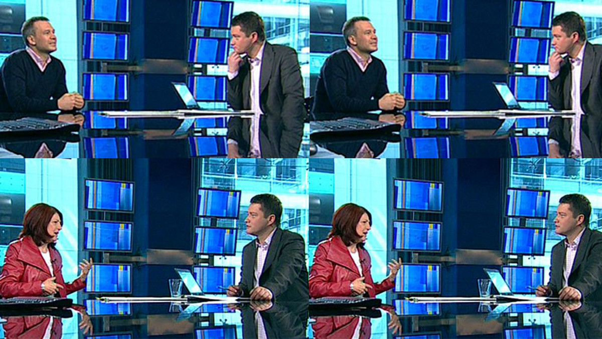 Urszula Dudziak i Michał Żebrowski w TVN24