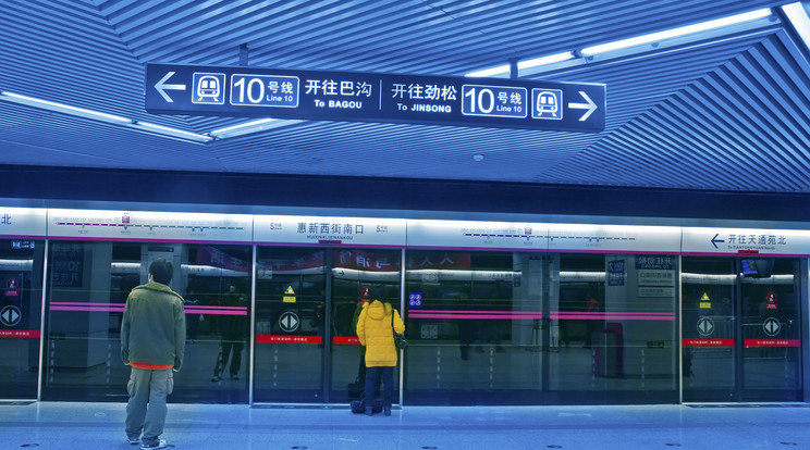 Tömeges öngyilkossági kísérletet hajtottak végre a pekingi metrón /Illusztráció: Northfoto