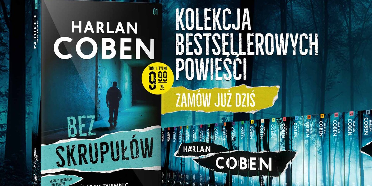 Nowa kolekcja książek Harlana Cobena