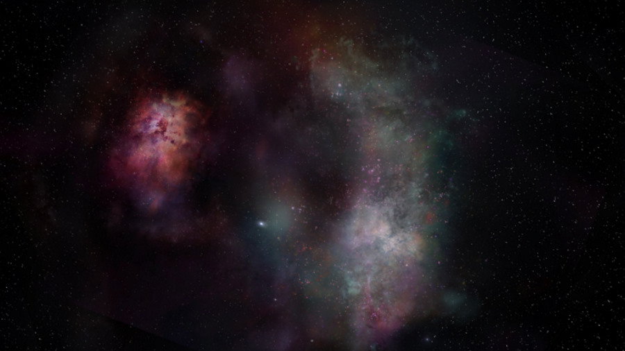 Naukowcy wykryli ślady wody w odległej galaktyce, fot. ALMA (ESO/NAOJ/NRAO)/S. Dagnello (NRAO) 