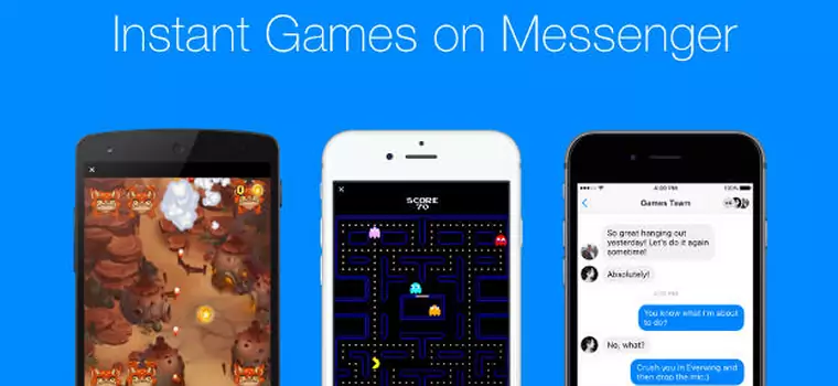 Instant Games, czyli Facebook wprowadza gry do głównej aplikacji i Messengera