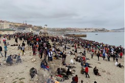 Z Ceuty deportowano do Maroka 4800 nielegalnych imigrantów