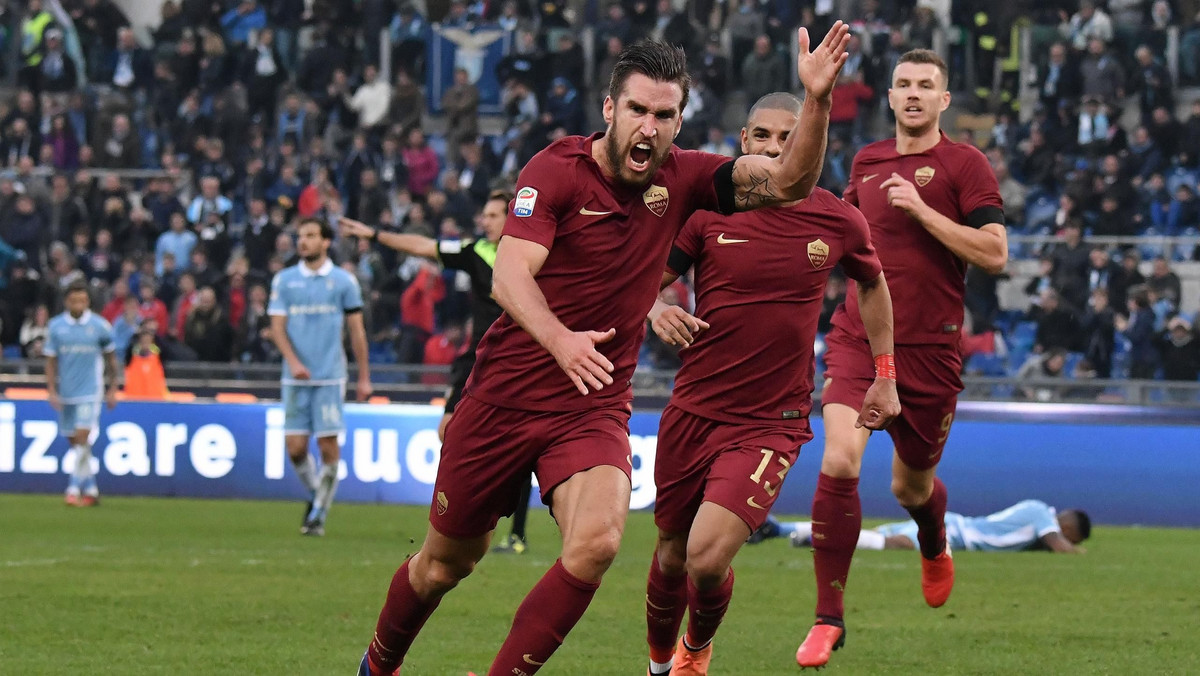 Kevin Strootman był jednym z bohaterów Romy w derbowym meczu z Lazio (2:0). - Pod względem psychologicznym to niezwykle ważny triumf - powiedział strzelec pierwszego gola.