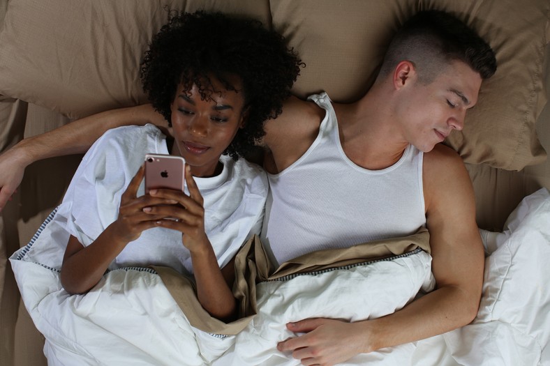 Women could be just as much cheats as what society projects men to be, [Credit: Bustle]