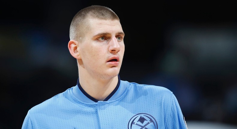 Nikola Jokic as a rookie in 2015.David Zalubowski/AP Images