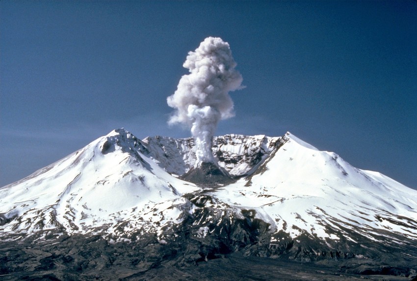 Erupcija vulkana Sveta Helena u Americi 1980.