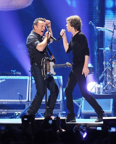 Mick Jagger i Bruce Springsteen