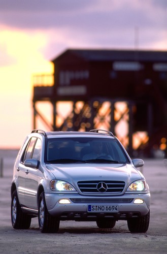 Mercedes ML - 80. miejsce w kategorii aut 8-9 letnich