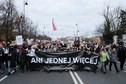 Protest pod hasłem "Ani jednej więcej" w Warszawie