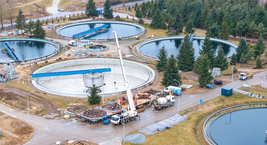 Jeszcze ponad rok potrwa rozbudowa oczyszczalni ścieków