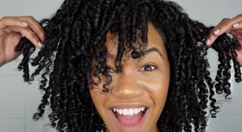 Curly hair (Natural Hair For Beginners)