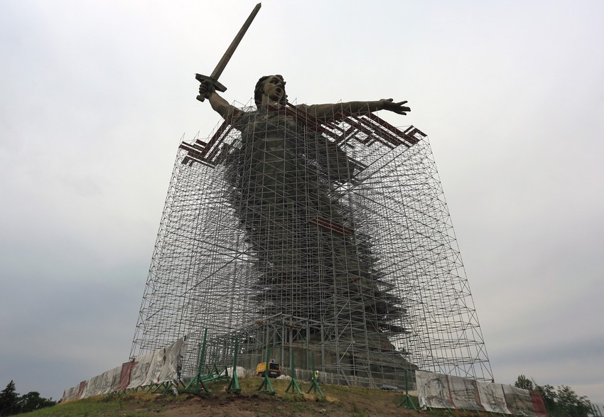 Spomenik u toku rekonstrukcije