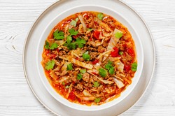 Pyszny obiad na wtorek. Podajemy przepis, Ty gotujesz. Zupa gołąbkowa