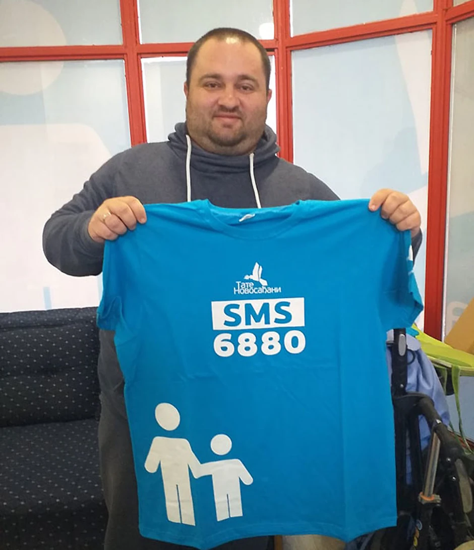 Miroslav Đorđević, osnivač i upravitelj Fondacije "Tate Novosađani"