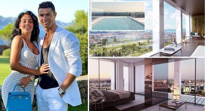 Photos: Inside Cristiano Ronaldo’s £6m penthouse in Lisbon, the most expensive flat in Portugal