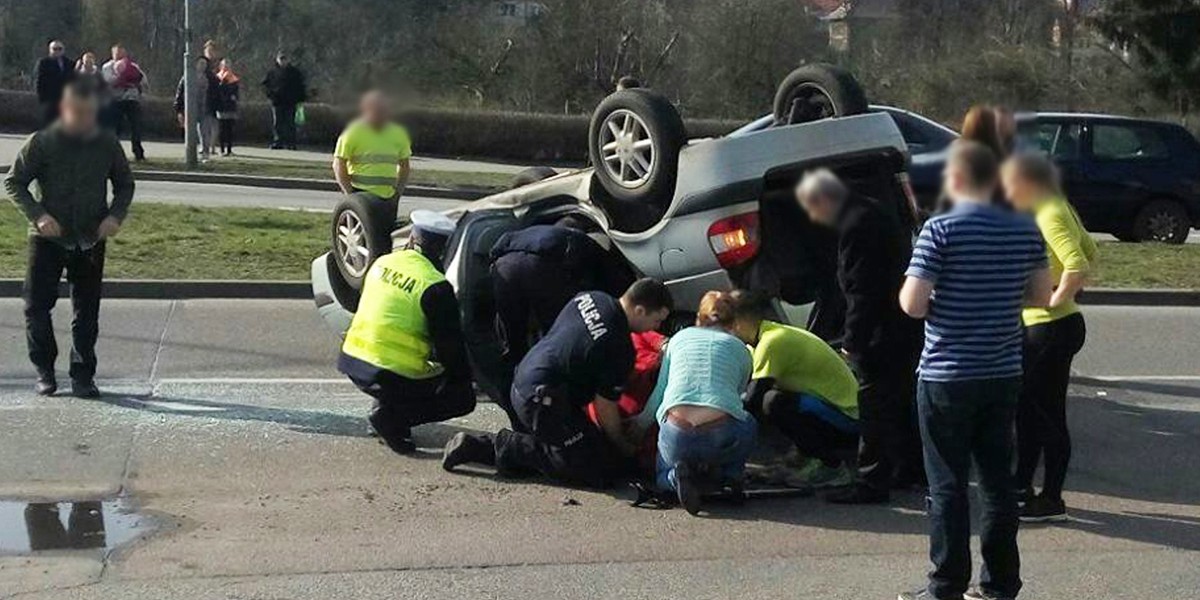 Seria wypadków na polskich drogach