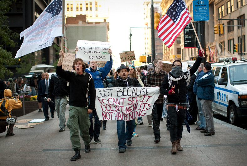 Protesty w Nowym Jorku
