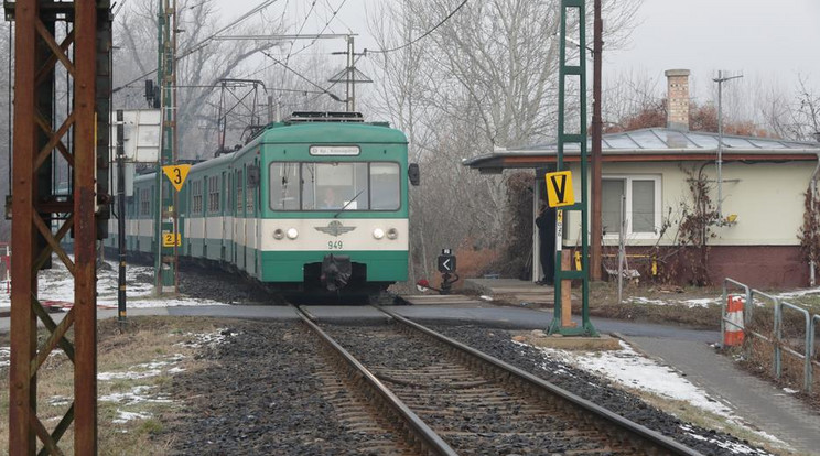 Kamerákat követelnek a HÉV-re / Fotó: Grnák László