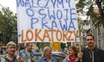 Protest lokatorów w Zabrzu