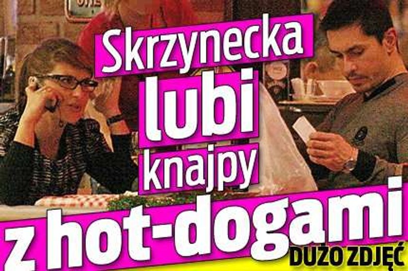 Skrzynecka lubi knajpy z hot-dogami