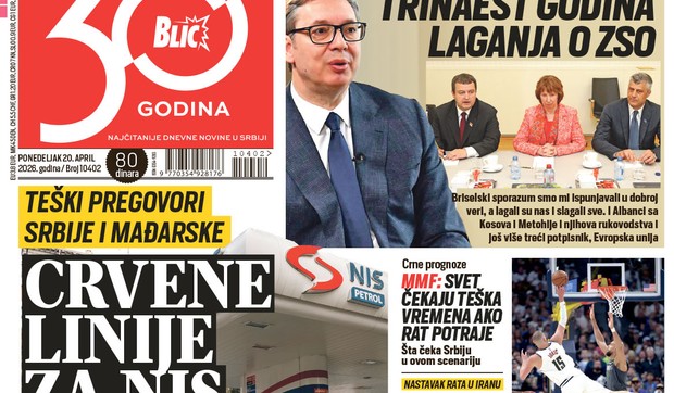 NASLOVNA BLIC