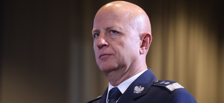 KGP: Gen. Szymczyk zrezygnował. "Zdaje obowiązki" komendanta głównego
