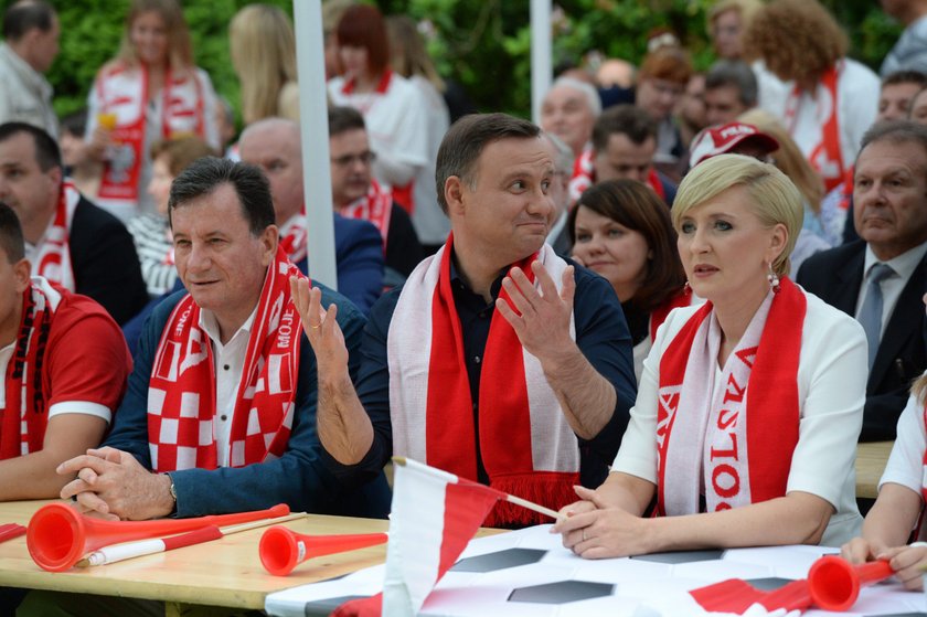 Prezydent Andrzej Duda o meczu Polaków