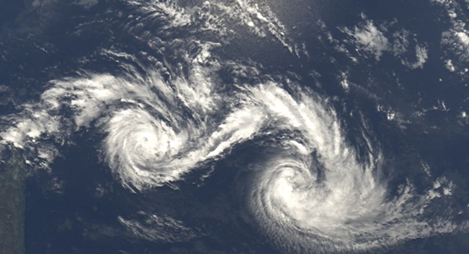 Here's what happens when two hurricanes collide | Pulselive Kenya