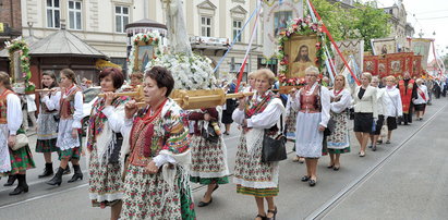 Procesja ku czci świętego Stanisława w Krakowie