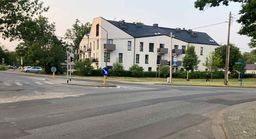 Oporów - skrzyżowanie do przebudowy