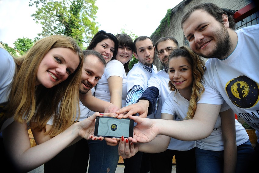 Ekipa "Beogradskog pobednika" na okupu